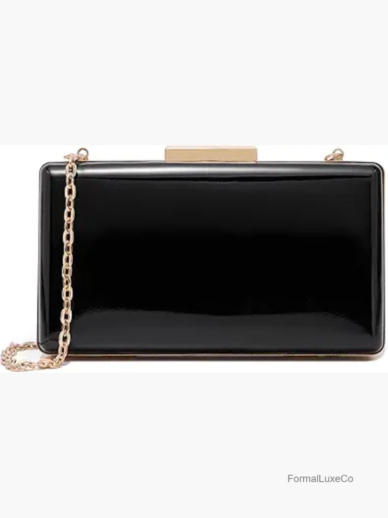 Envelope Clutch Purse With Detachable Chain, Evening Bag For Weddings Prom